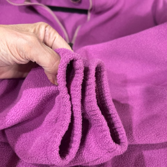 Patagonia  Women's Microdini 1/2-Zip Fleece  Pink XL Pocket Ski Baselayer winter - Picture 8 of 9